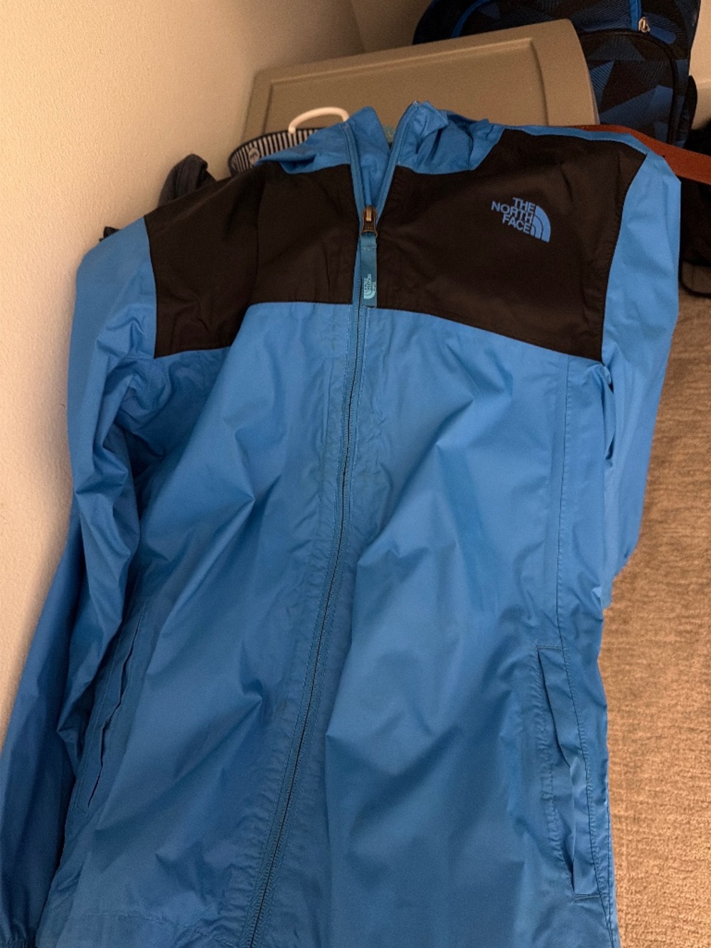 North face rain coat